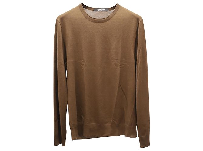 Neil Barrett Sweatshirt aus brauner Wolle