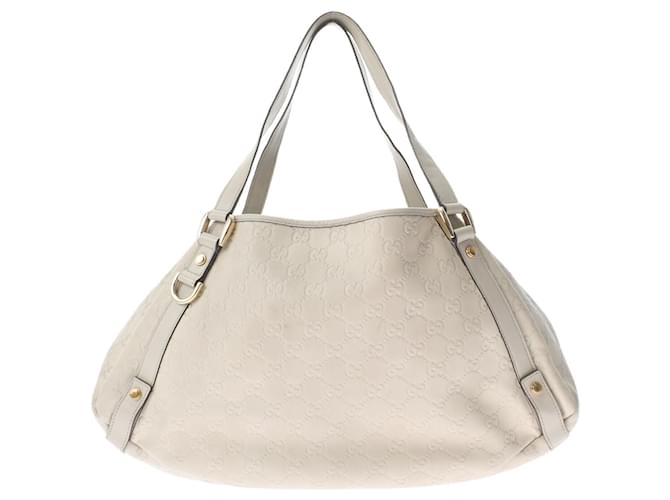 Gucci Abbey Beige Leather  ref.613293