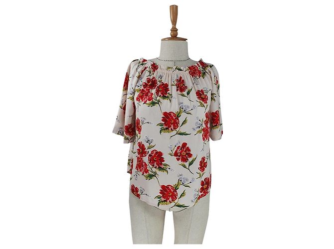 Top Ralph Lauren floreale in viscosa Multicolore