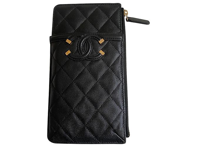 Chanel Purses, wallets, cases Black