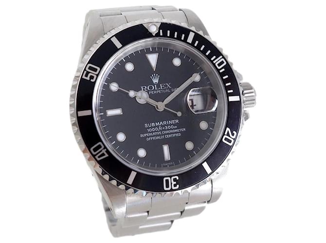 Rolex Submariner Watch Grey Steel  ref.613558
