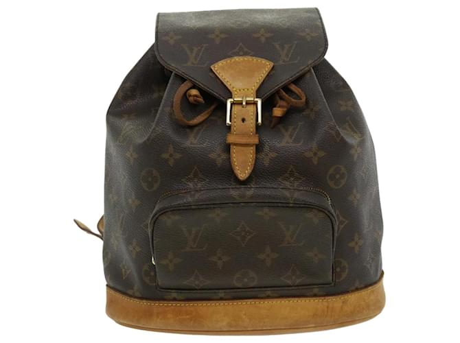 LOUIS VUITTON Monogram Montsouris PM Backpack M51137 LV Auth ar6388