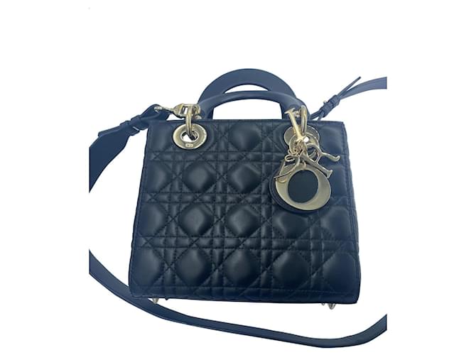 Lady Dior my abc dior Black Leather  ref.613770