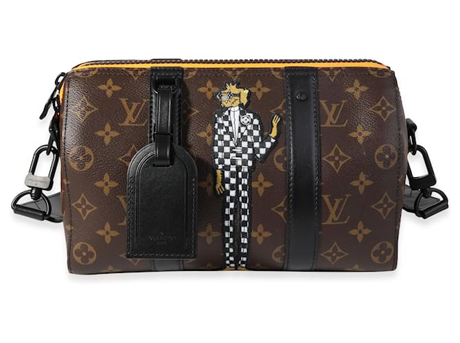 Louis Vuitton Monogram Canvas & Cowhide Leather Zoom With Friends  City Keepall  Brown  ref.613963
