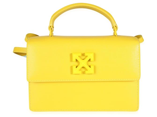 Off-White Women's Jitney Leather Top-Handle Bag