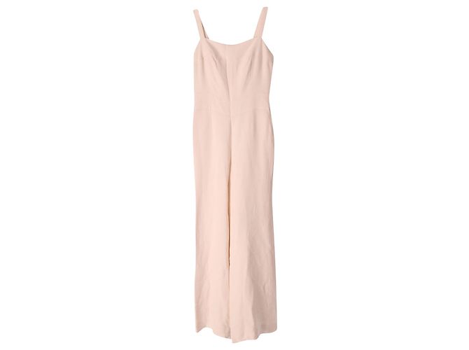 Chanel Jumpsuit in Cream Silk White