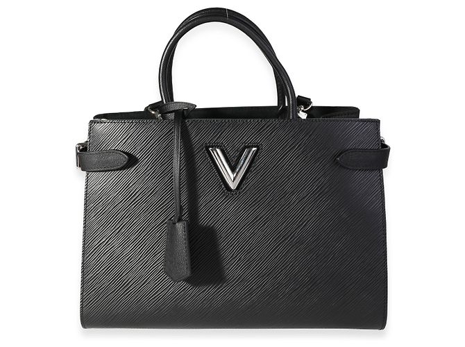 Twist Borsa a tracolla in pelle Epi nera di Louis Vuitton Nero