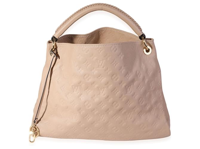 Louis Vuitton Beige Monogram Empreinte Artsy Bag Flesh Leather  ref.614234