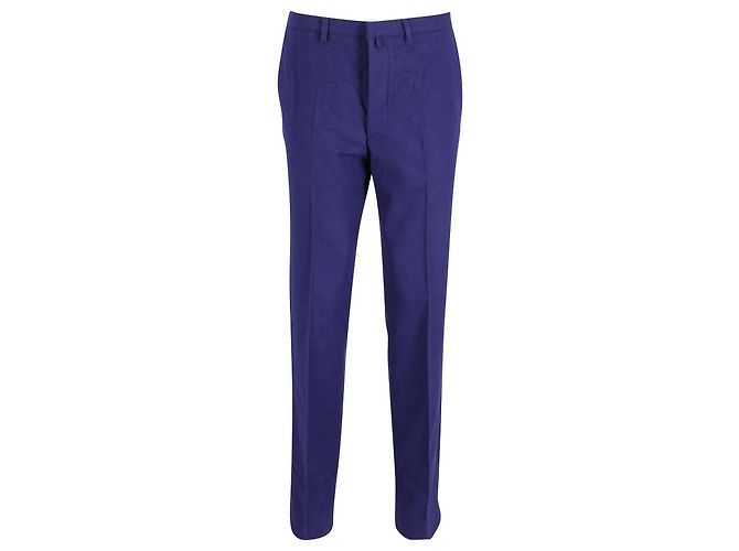 Pantaloni Jil Sander in lana blu