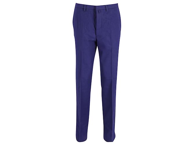 Pantaloni Jil Sander in lana blu  ref.614429