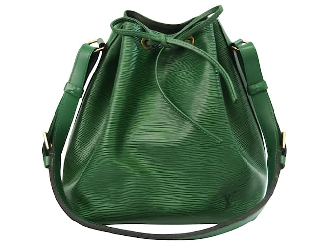 Noe Louis Vuitton Petit Noé Green Leather  ref.614804