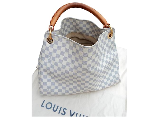 Louis Vuitton artsy Bege Lona  ref.614835