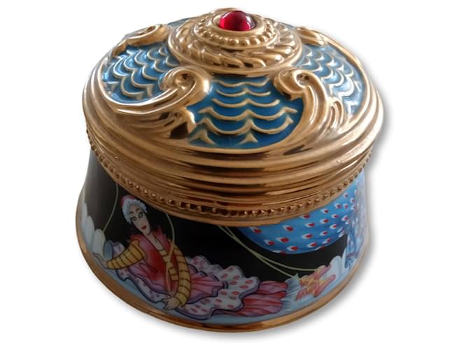 Faberge jewelry and music box Multiple colors Ceramic  ref.615613