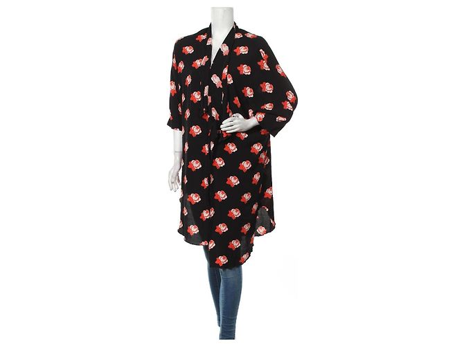 Ganni Strickjacke aus Viskose Mehrfarbig Mehrfarben