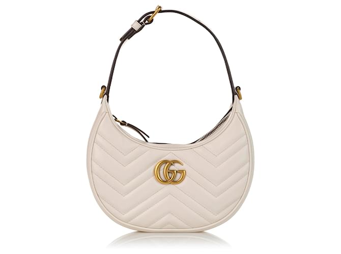 Bolsa Gucci GG Marmont Original Branca Feminino