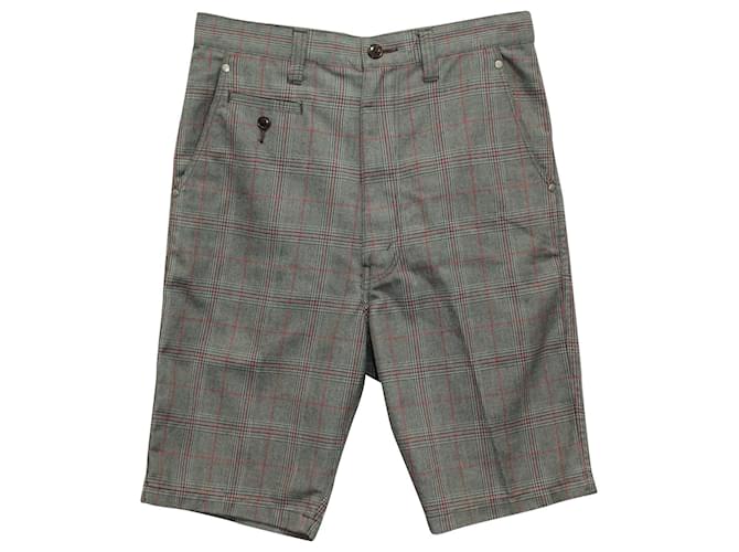 Junya Watanabe Man Plaid Shorts aus grauem Polyester  ref.615913