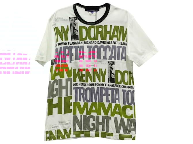Junya Watanabe Graphic T-shirt in White Cotton  ref.615918