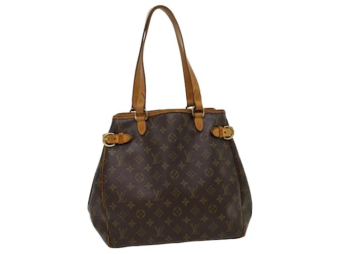 Louis Vuitton Batignolles Horizontal Brown Canvas Tote Bag (Pre
