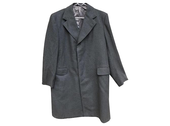Autre Marque manteau vintage Mavest taille S Laine Gris anthracite  ref.616332