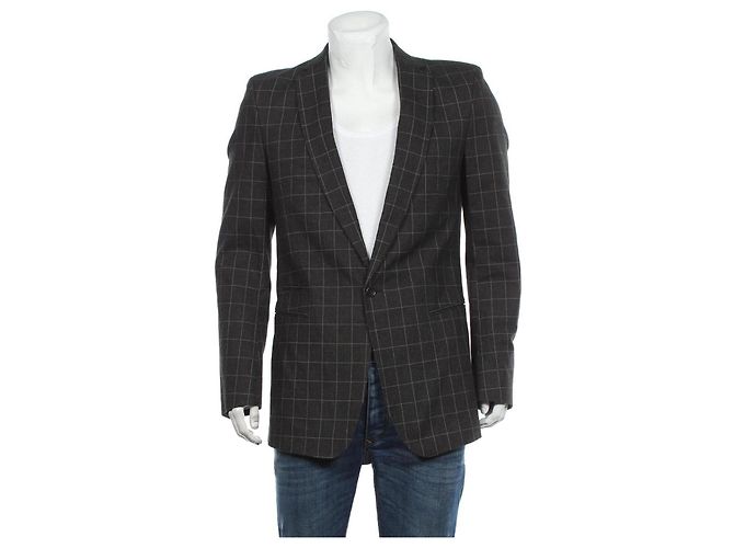 Blazer a quadretti Filippa K grigio