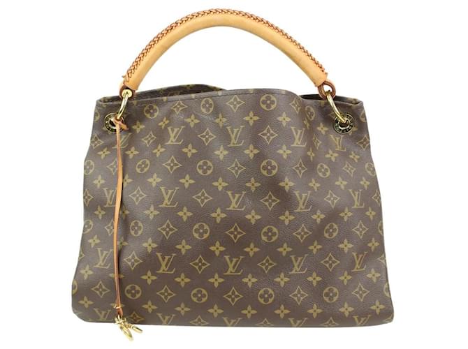 Louis Vuitton Monogram Artsy MM Hobo with Braided Handle Leather  ref.616522