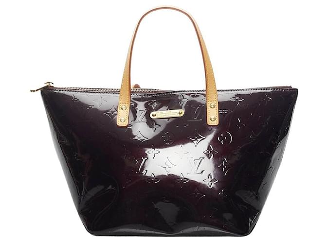 Louis Vuitton Bellevue PM Brown Patent leather  ref.616751