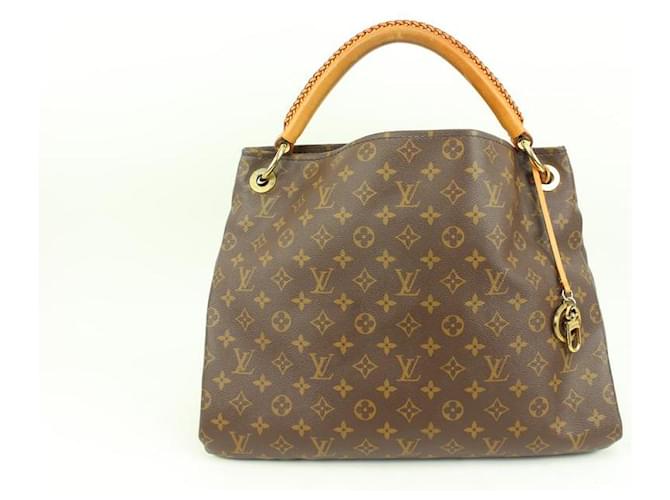Louis Vuitton Monogram Artsy MM Hobo with Braided Handle Leather  ref.616785