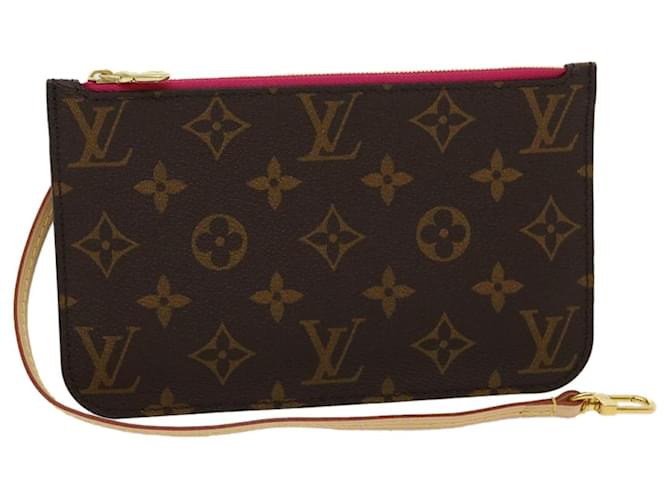 LOUIS VUITTON Monogram Neverfull PM Accessory Pouch LV Auth yk4845 Toile  ref.617100