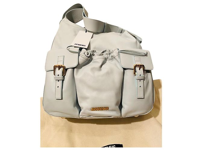 Borsa Jacquemus in pelle beige
