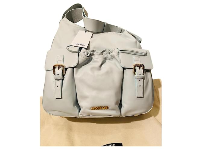 Jacquemus Handbags Beige Leather  ref.617138