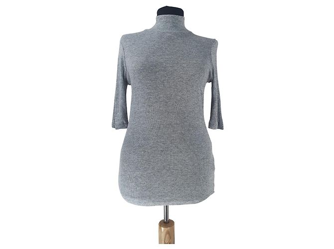 Filippa K Cashmere Lyocell Top Grau M