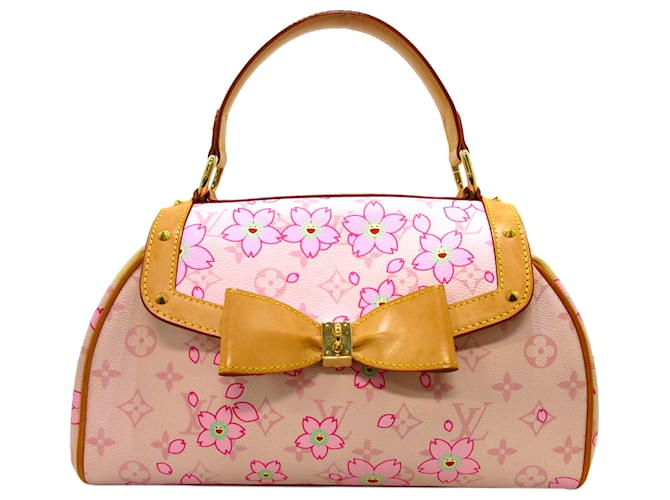Louis Vuitton Pink Monogram Murakami Cherry Blossom Sac Retro Bag