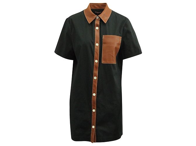 Abito Staud Switch in cotone nero