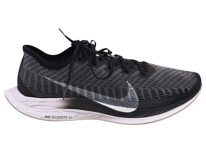 Nike Zoom Pegasus Turbo 2 aus schwarzem bedrucktem Polyester  ref.617571