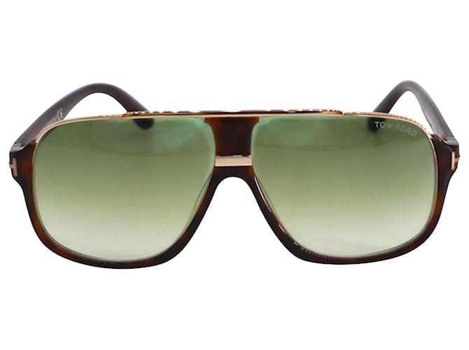 Tom Ford Elliot Sunglasses in Brown Acetate Cellulose fibre ref.617712 - Closet