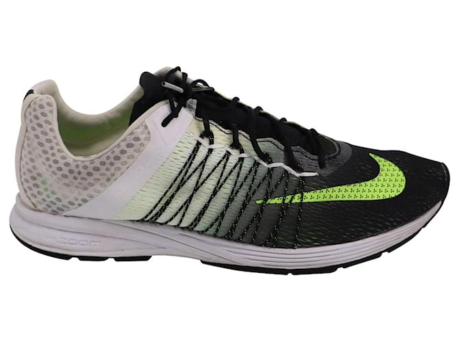 Nike Air Zoom Streak 5 en polyester noir/fluo  ref.617772