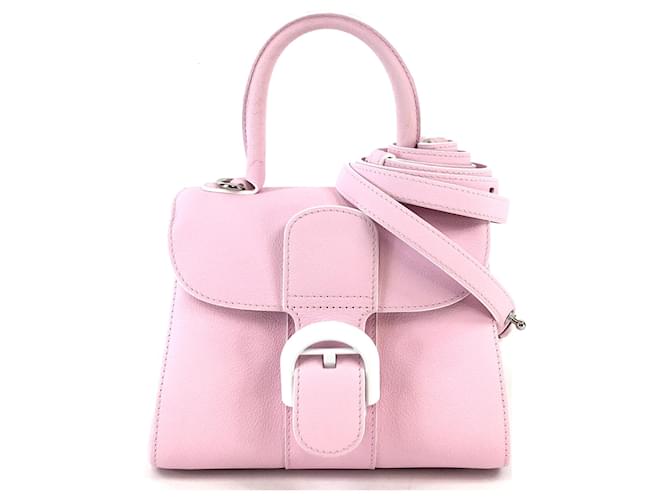 Delvaux-Taschen Pink Leder  ref.618007