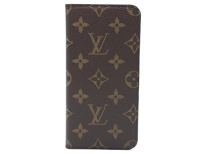 Louis Vuitton-Accessoires Braun Leder  ref.618130