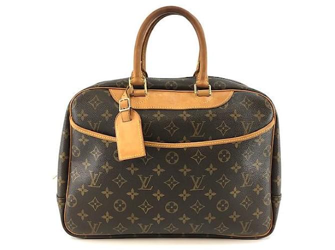 Louis Vuitton Deauville Bags Brown Leather  ref.618288