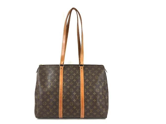 Louis Vuitton Sac souple 55 Bags Brown Leather  ref.618324