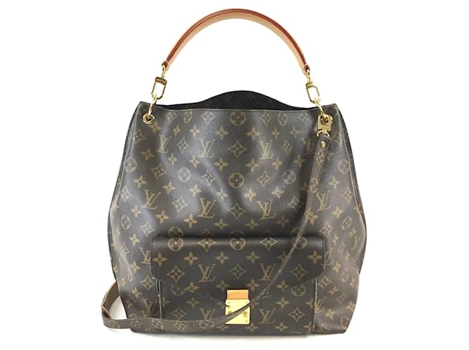 Louis Vuitton Palermo PM Bags Brown Leather  ref.618487