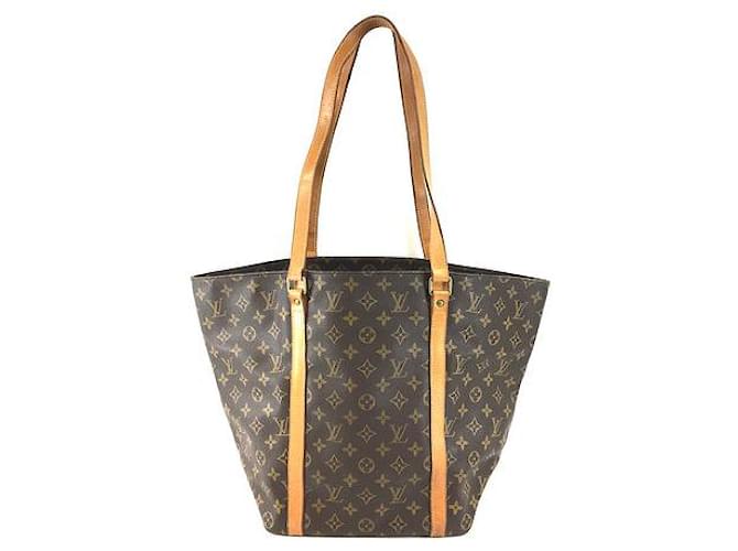 Authentic LOUIS VUITTON Sac Shopping Tote Monogram Shoulder Bag