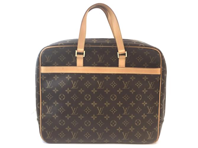 Louis Vuitton Canvas Pegase Briefcase Document Bag