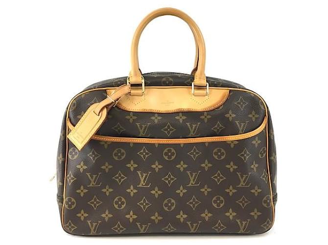Louis Vuitton Deauville Bags Brown Leather  ref.618672