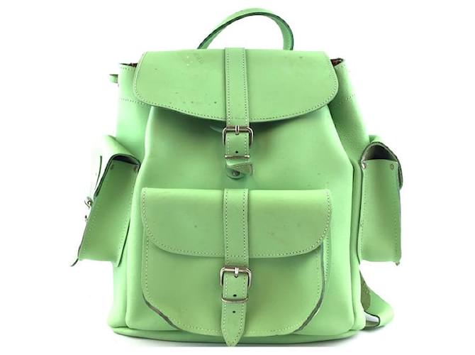 Autre Marque Gucci  Bags Green Leather  ref.618819