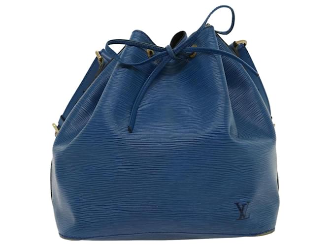Noe Louis Vuitton Petit Noé Azul Couro  ref.618991