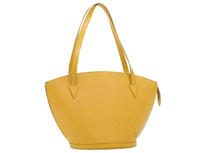 LOUIS VUITTON Epi Saint Jacques Shopping Shoulder Bag Yellow M52269 Auth bs1598 Leather  ref.619237