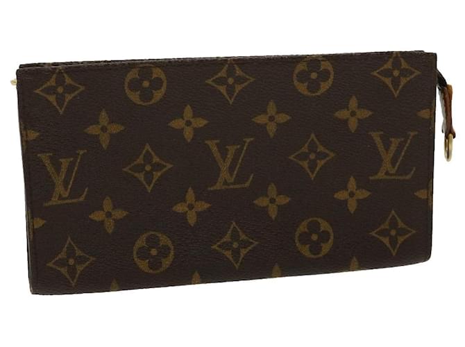 LOUIS VUITTON Monogram Bucket GM Accessory Pouch LV Auth 30799 Cloth  ref.619249