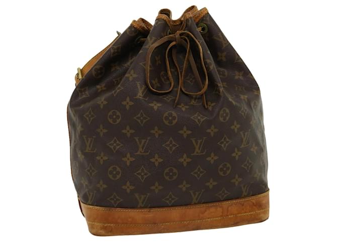 LOUIS VUITTON Monogram Noe Shoulder Bag M42224 LV Auth 30777 Cloth  ref.619284