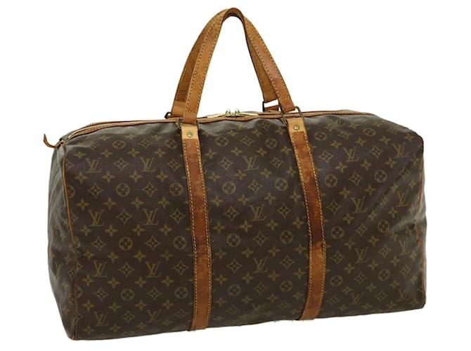 Louis Vuitton Monogram Sac Souple 55 Boston Bag M41622 LV Auth pt3861 Cloth  ref.619316